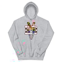 Image 2 of DMV (V2-22) "KENTE" Unisex Hoodie by Mitchcraft