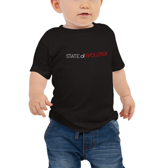 Image of State of Evolution Baby Jersey Short Sleeve Tee