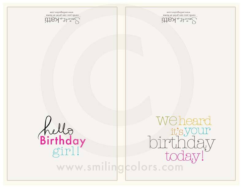 Image of Happy Birthday Girl