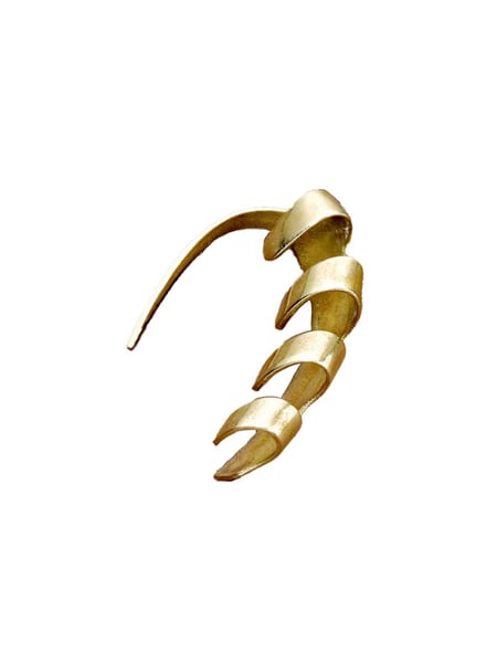 Image of BDODI - Serpentine Earcuff (Brass)