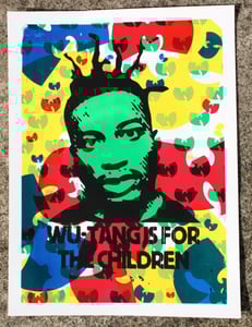 Image of For the Children (Ol' Dirty Bastard print for Dead Rockstars Seattle)