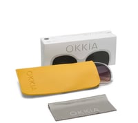 Image 3 of OKKIA Anna Clear (Black Lenses)