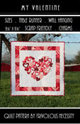 Image of My Valentine Quilt Pattern PDF