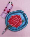 Pearlescent Rose Dish 