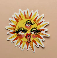 Image 1 of THE SUN VINYL STICKER