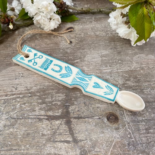 Image of Turquoise Lovespoon I
