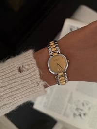 Image 3 of AUTHENTIC Christian Dior 24mm Octagon Date Women's Watch