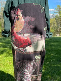 Image 4 of Large Winter Morning Blanket Button Down