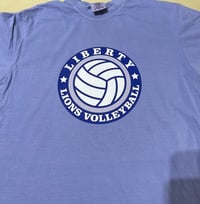 Image 2 of Liberty Lions Volleyball T-Shirt