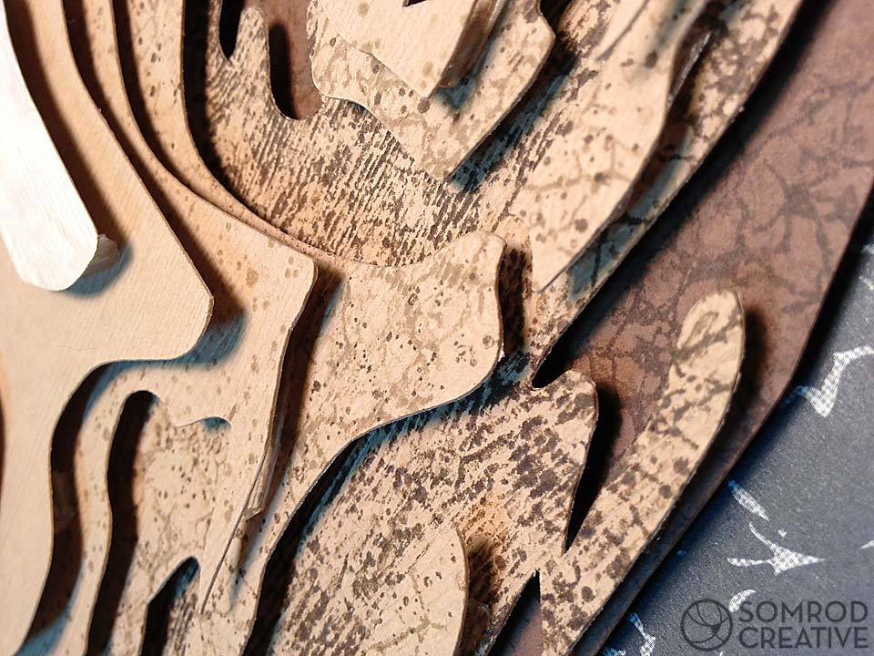 Image of Wood Skull Optograph