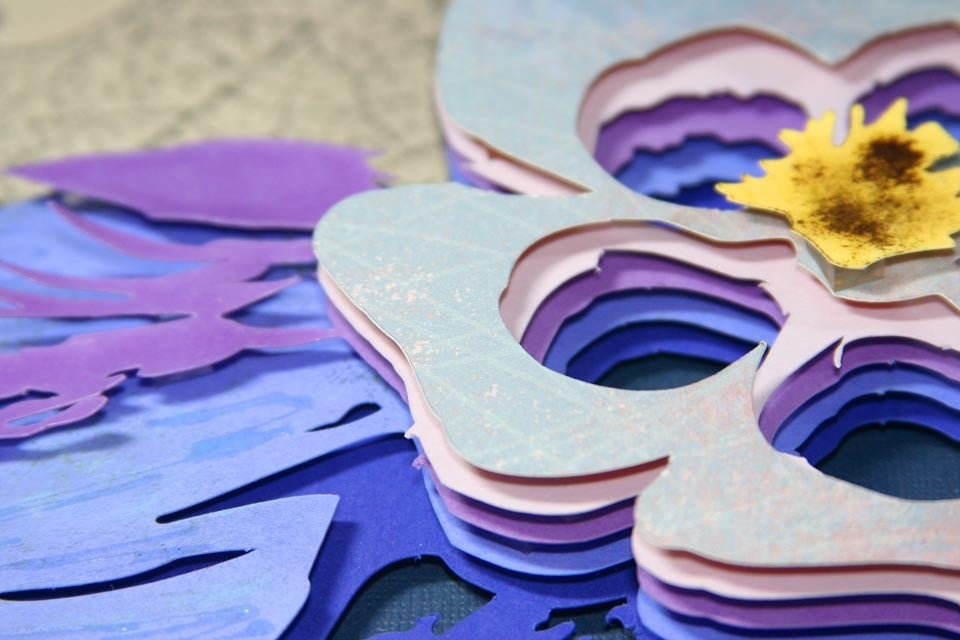 Image of Flower of Five Doves Optograph