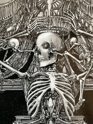 Image of GHOST Skeleta limited artprint