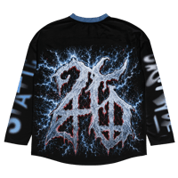 Image 2 of CROWN OF STATIC Recycled hockey fan jersey