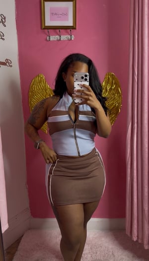 Image of Retro Glam Skirt Set