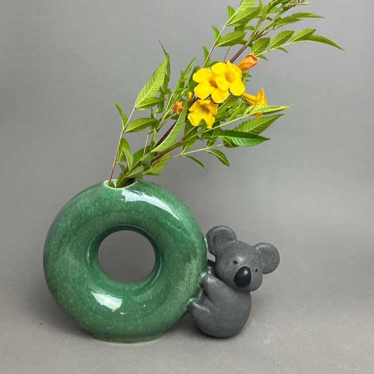 Image of Koala Donut Vase