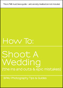 Image of How to: shoot a wedding {the ins and outs & epic mistakes}