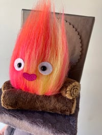 Image 2 of Calcifers moving castle Folk Doll