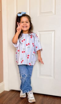 Image 6 of Berry Gardens Oversized Tee