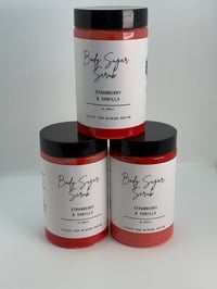 Image 2 of Strawberry & Vanilla Scrub