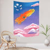 Cephalopod Daydreaming Tapestry 