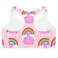 Image 2 of Pink Pride Boobies Sports bra 