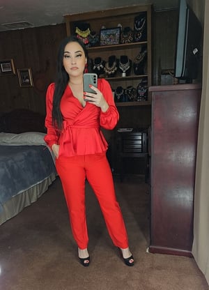 Image of Celine Slack (Red) 