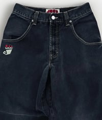 Image 5 of VTG 90s JNCO 179 Smoke Stack Jeans Sz 30x32