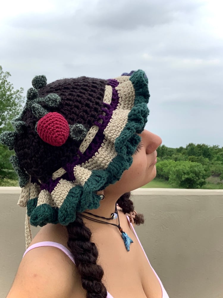 Image of ✧Berry Mary Mesh Hat