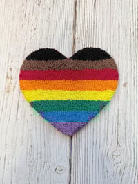 Image 4 of Pride Hearts Mug Rugs