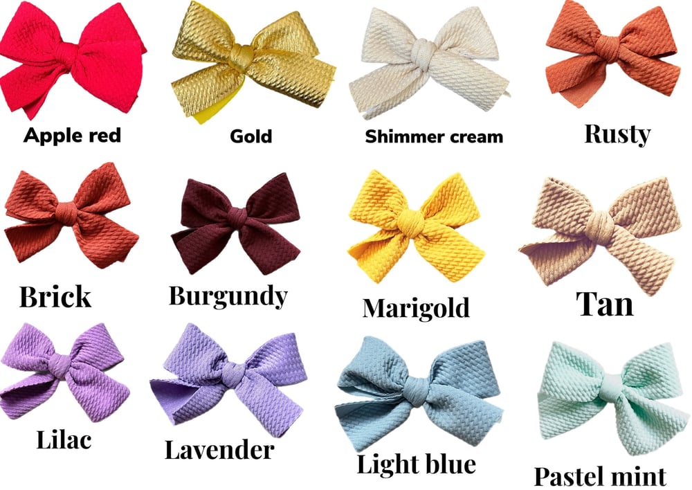 Image of Butterfly bows 