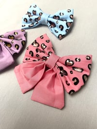 Image 2 of Wild at Heart, Valentine Animal print Bow Ties / Sailor Bows