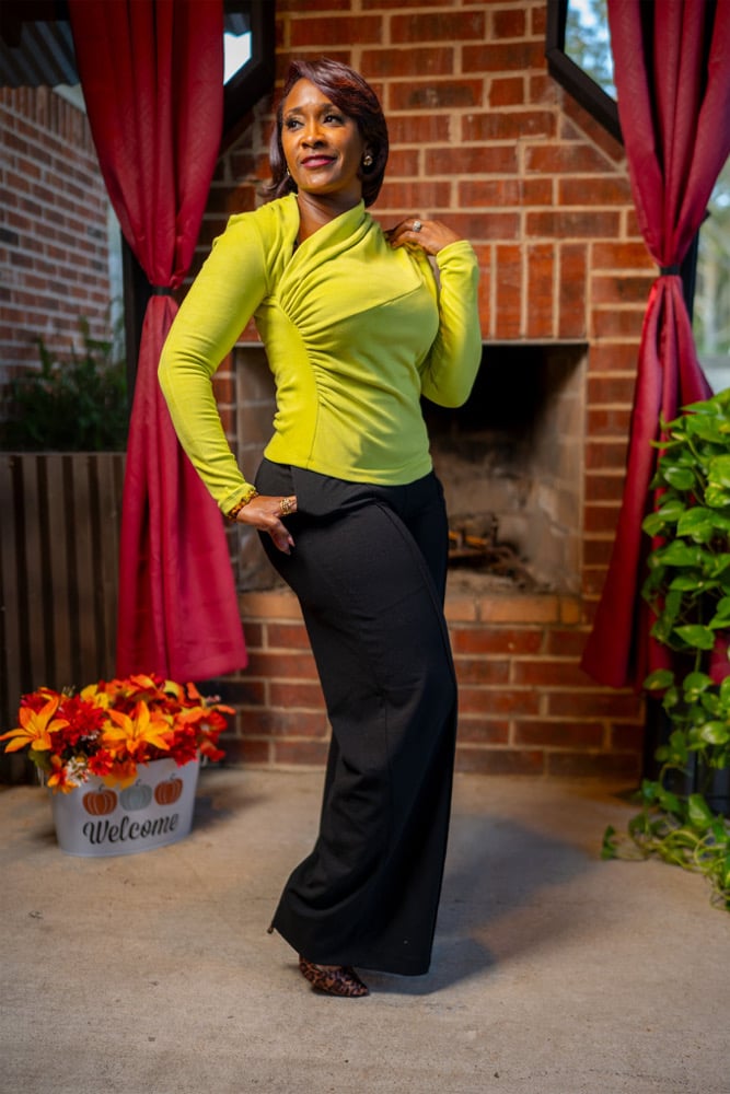 Image of Asymmetrical Rouched Top