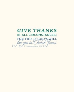 Image of Give Thanks.