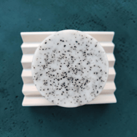 Image 2 of Coffee Goat Milk Soap Bar – Espresso Scented Exfoliating Soap with Coffee Grounds | Rise n Grind