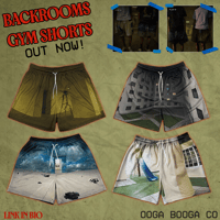 Image 1 of BACKROOMS GYM SHORTSS