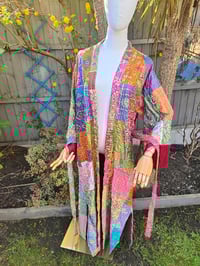 Image 8 of Fiesta fringe kaftan - sample - only one available 8-16uk