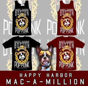 Image of Boston Terrier Pop Punk Tee AND Tank Top