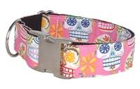 Image 3 of Sugar Skulls - Dog Collar