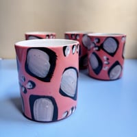 Image 2 of leopard cup - porcelain