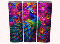 Image 1 of Peacock Tumbler