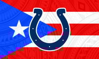 Colts Flag Puerto Rican 