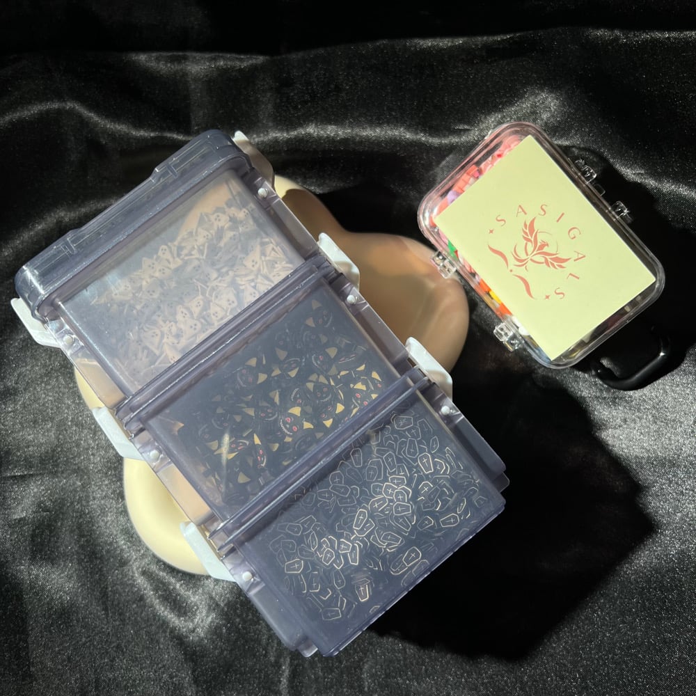 Image of SASIGALS Three-Layer Customized Polymer Clay Confetti Box