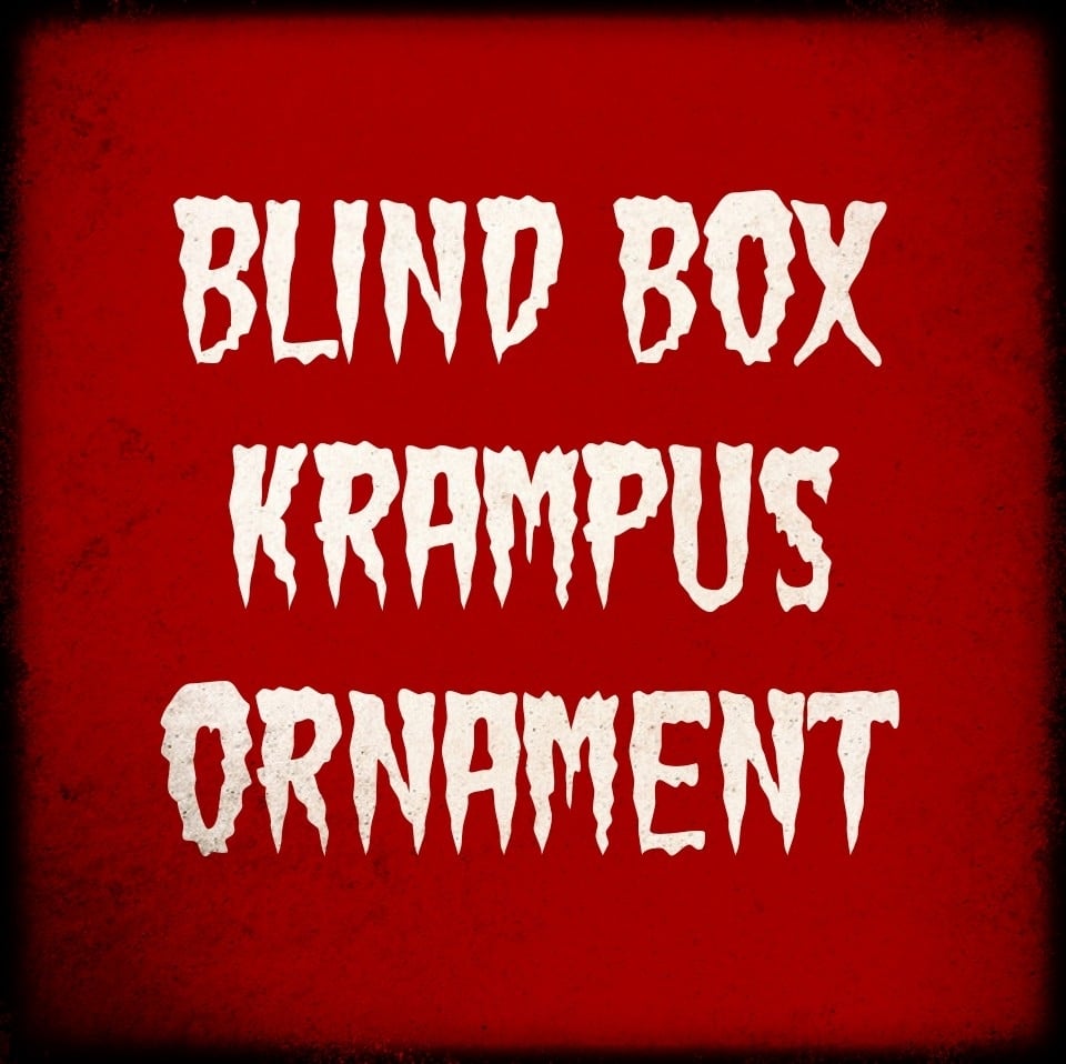 Image of Krampus Ornament Blind Box