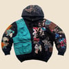 REWORKED BATIK PATCHWORK WITH VEST HOODIE SIZE L / XL