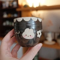Image 1 of minji coquette latte mug