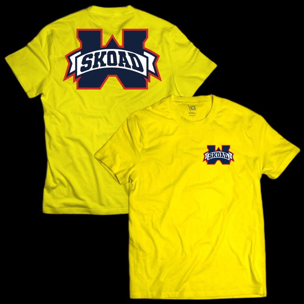 Image of W-Skoad (Logo tee) Yellow