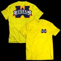 W-Skoad “Logo tee” Yellow