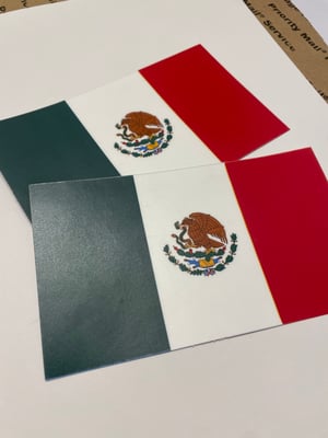 Image of Mexican Flag Pair 
