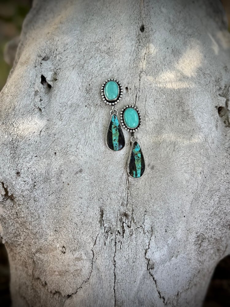 Image of Blackjack & Campitos stud earrings