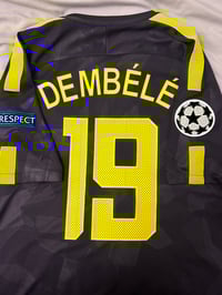 Image 1 of Tottenham Hotspur "DEMBELE 19" 2017/18 Third Shirt + UCL patches (L)